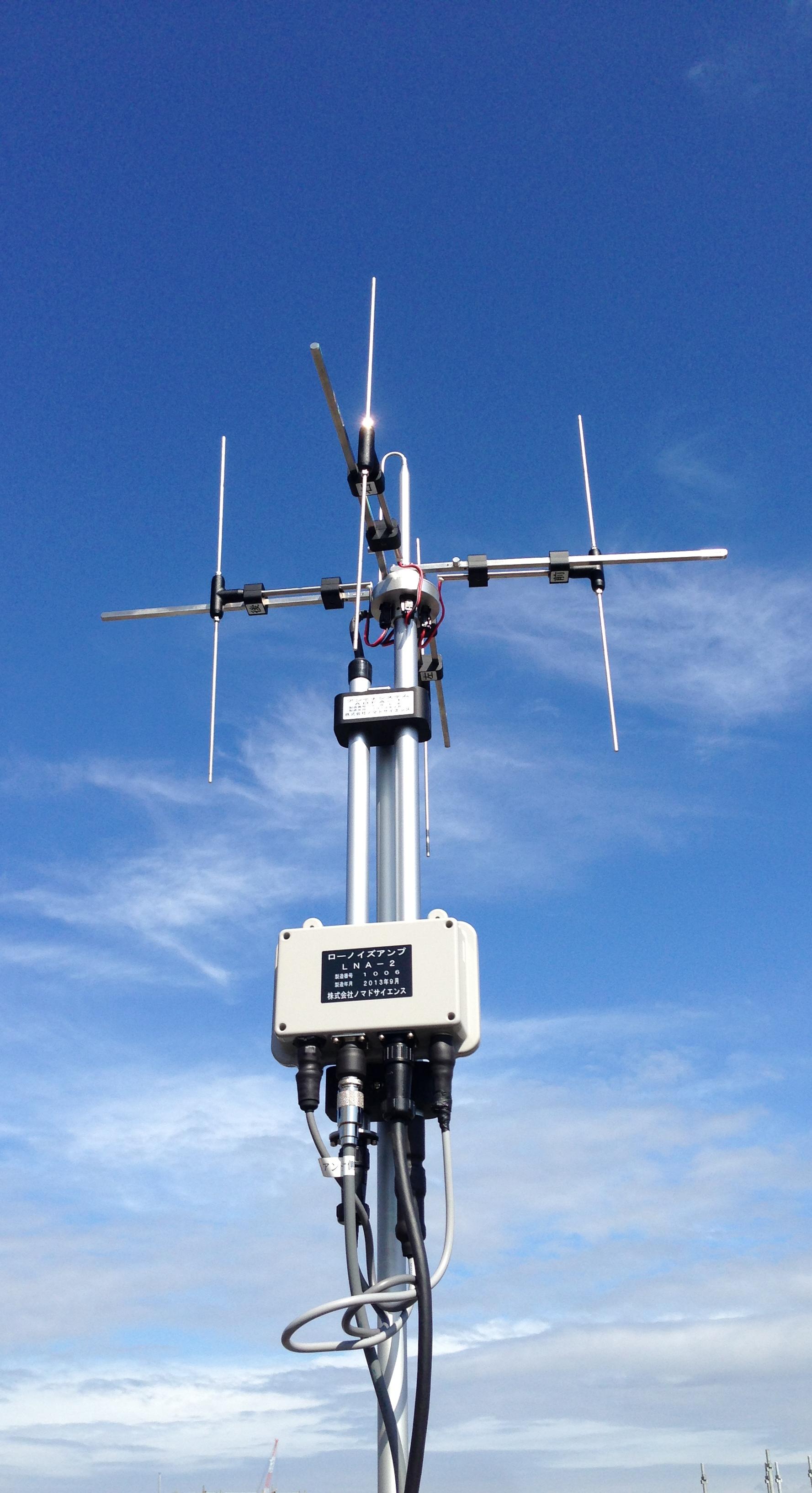 ARGOS Direction Finder & Data Receiver antenna